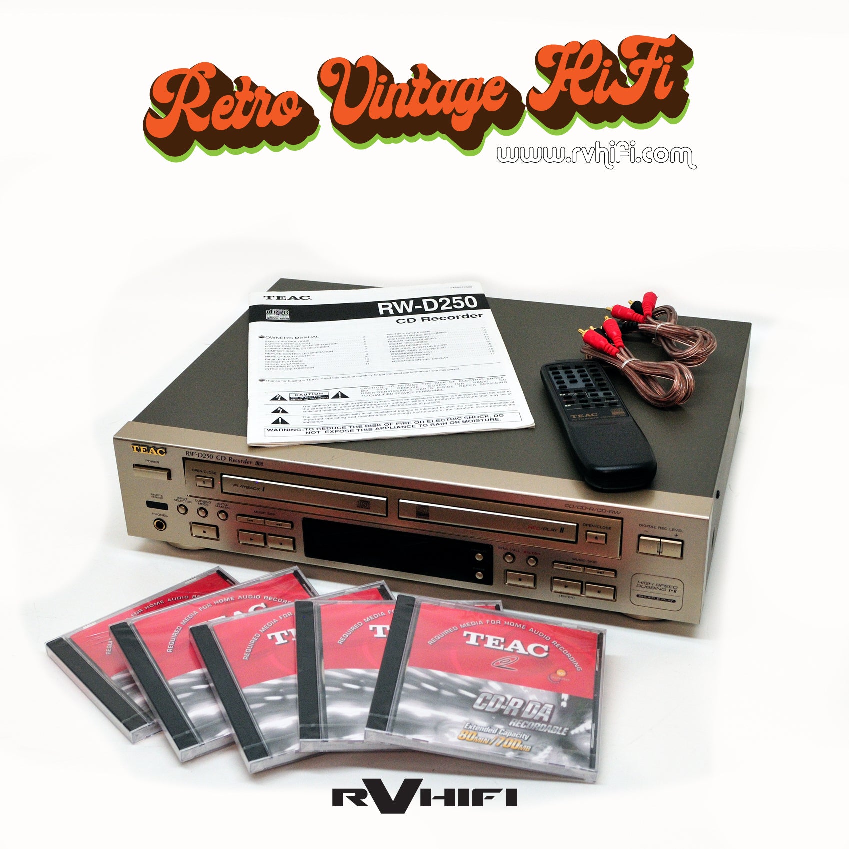 TEAC RW-D250 Compact Disc Recorder