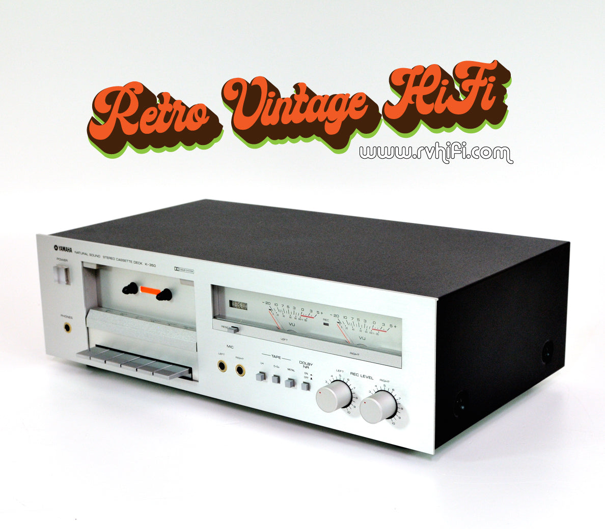 Yamaha K-350 Natural Sound Stereo Cassette Deck